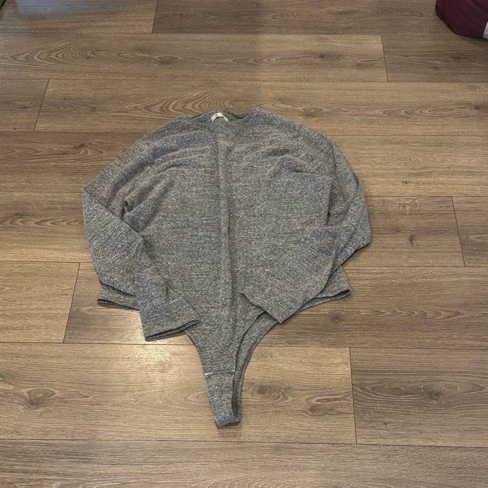 Madewell Gray Women's Bodysuit